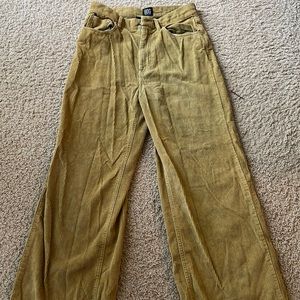 Urban Outfitters Mustard Corduroy Pants